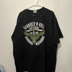 Shamrock-N-Roll Festival Black T-Shirt